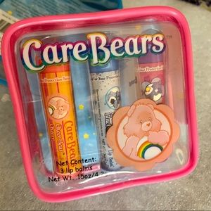 1 Care Bears Chapstick Kit with Bag pink